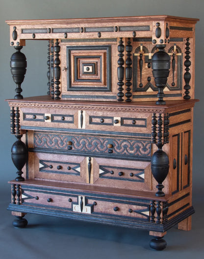 17th-Century Essex County Cupboard by Peter Follansbee