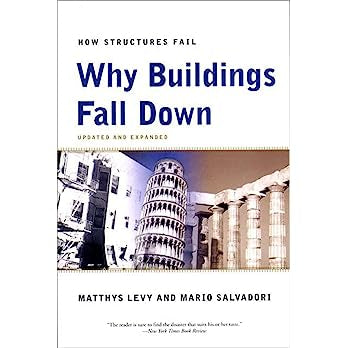 Why Buildings Fall Down: How Structures Fail by Matthys Levy & Mario Salvadori
