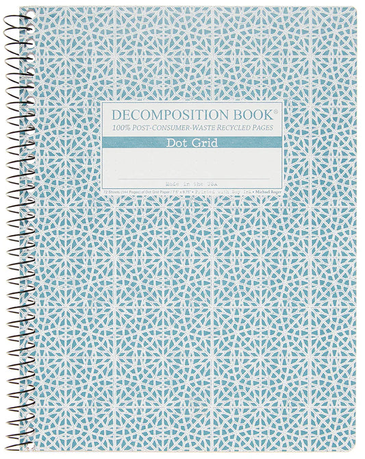 Decomposition Notebook- Standard Dot Grid Spiral