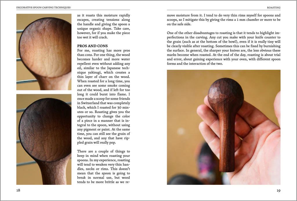 Decorative Spoon Carving Techniques by Emmet Van Driesche