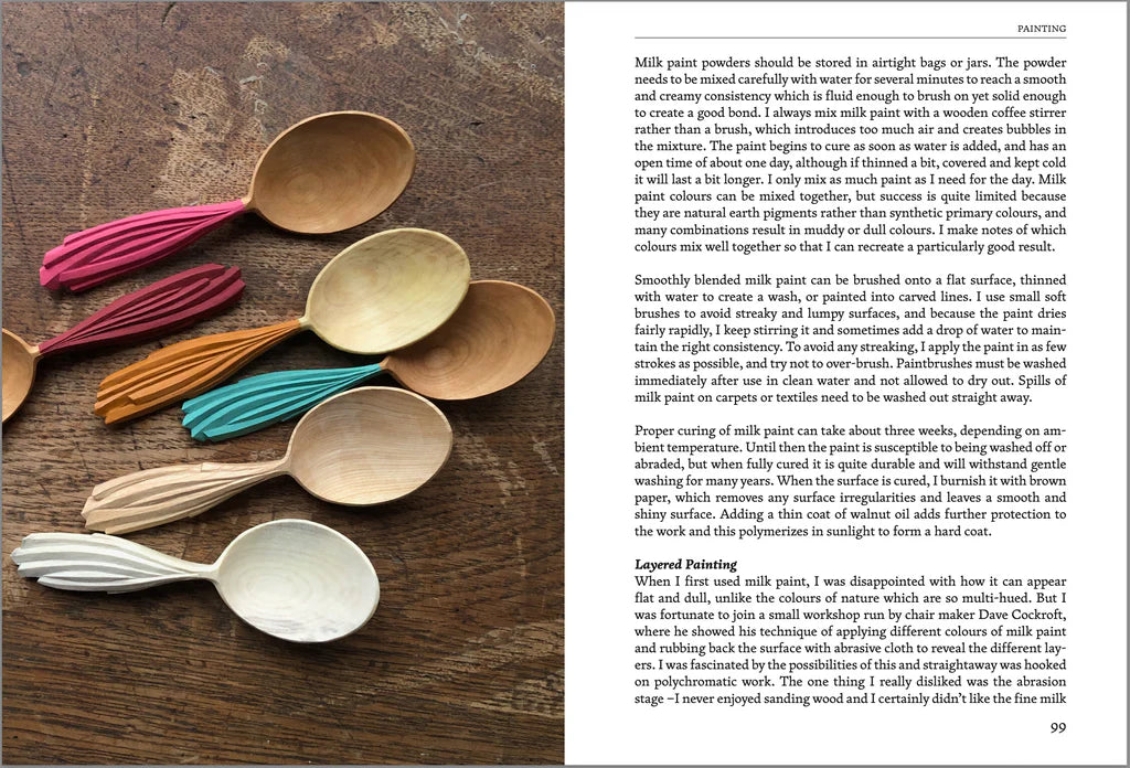 Decorative Spoon Carving Techniques by Emmet Van Driesche