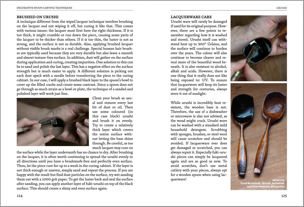 Decorative Spoon Carving Techniques by Emmet Van Driesche