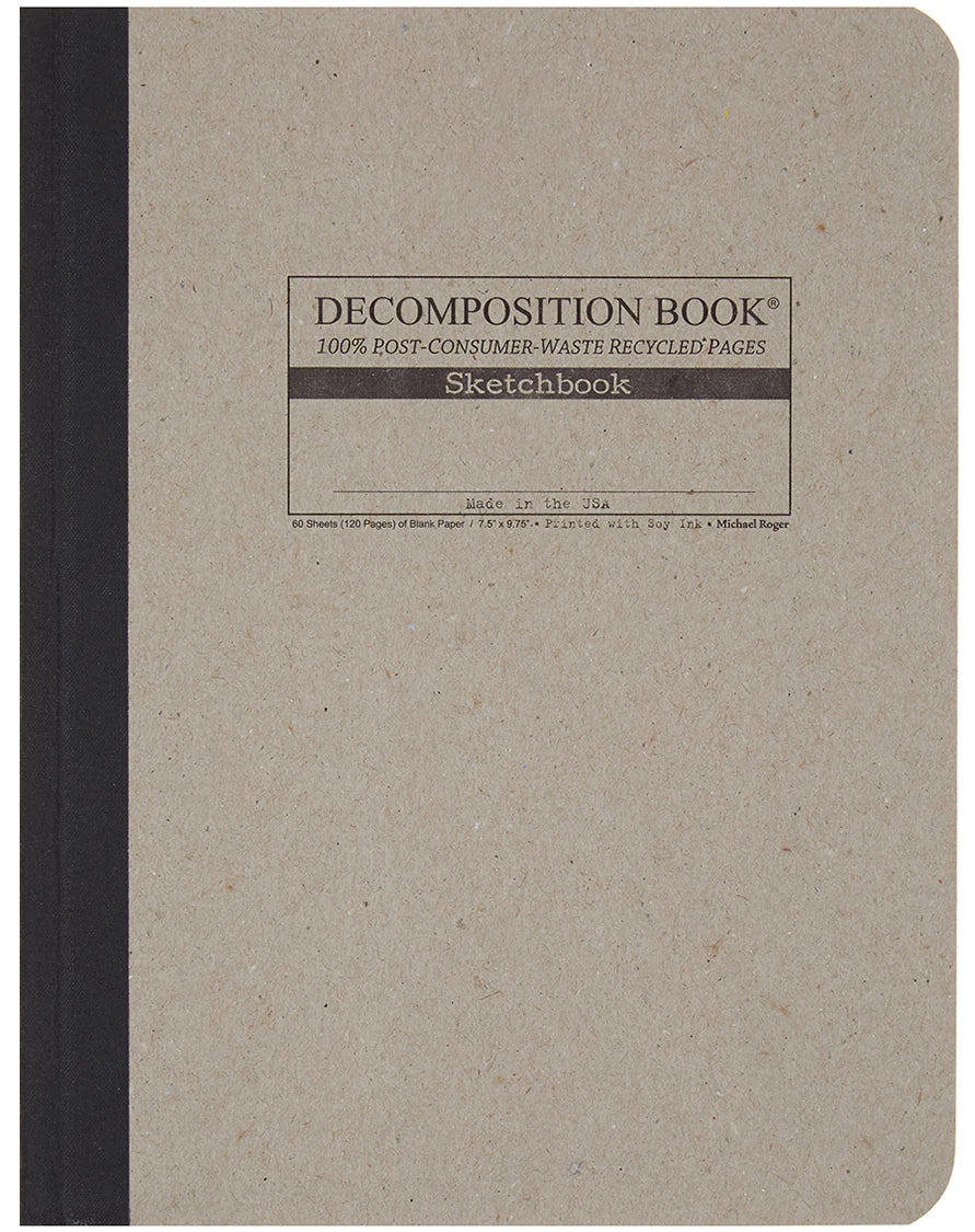 Decomposition Sketchbook- Standard Size