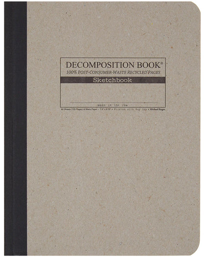 Decomposition Sketchbook- Standard Size