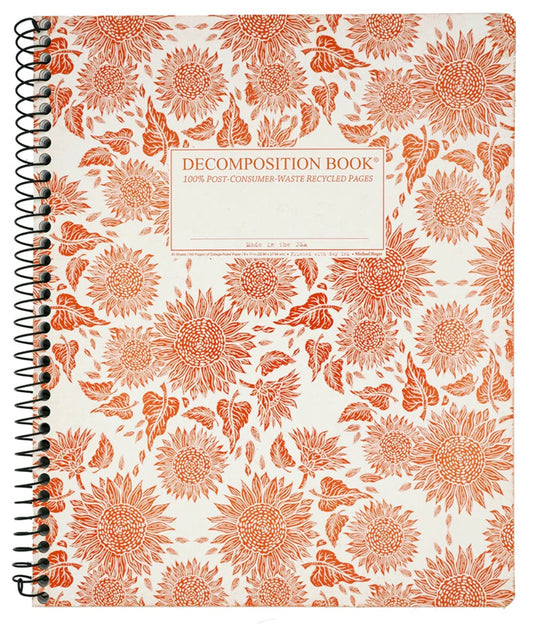 Decomposition Notebook- XL Spiral-SALE!