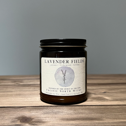 Lavender Fields Candle | Relaxing Spa Inspired | Soy Wax