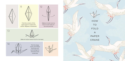 Paper Crane a Day: A Year of Mindful Folding--Origami Notepad 365 Sheets