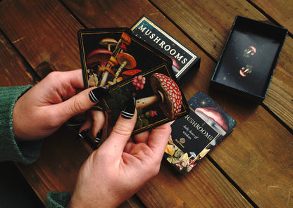 Mushrooms: Daily Doses of Wisdom (36 Gilt-Edged Full-Color Cards): Daily Doses of Wisdom (36 Gilt-Edged Full-Color Cards)