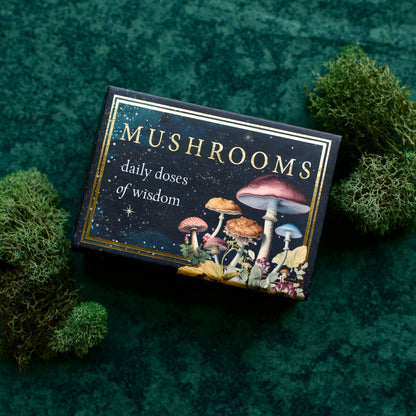 Mushrooms: Daily Doses of Wisdom (36 Gilt-Edged Full-Color Cards): Daily Doses of Wisdom (36 Gilt-Edged Full-Color Cards)