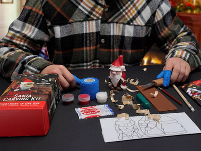 Santa Carving Kit - Complete Starter Whittling Kit