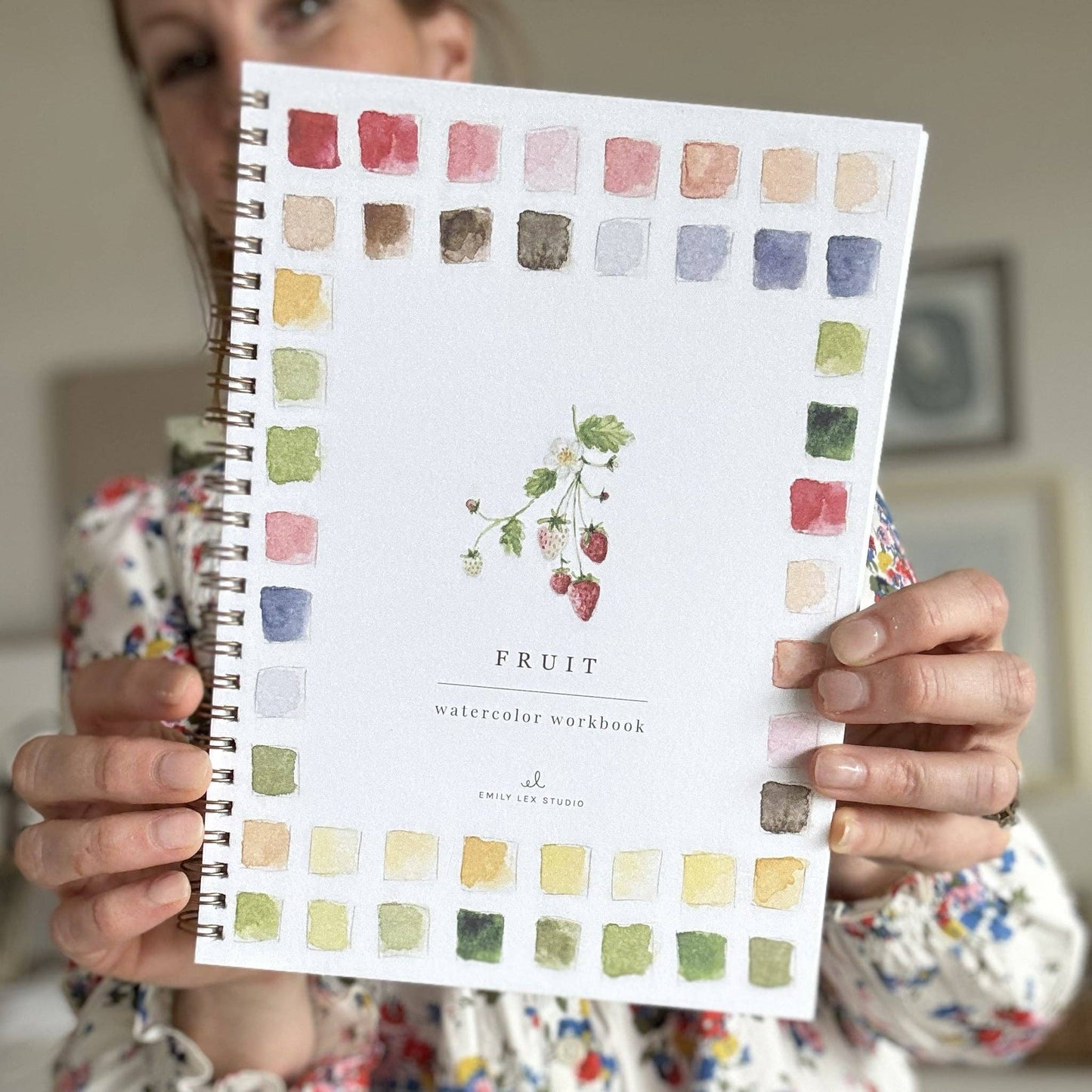 Fruit Watercolor Workbook by Emily Lex