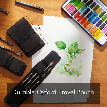 ARTIFY 3 PCS Travel Watercolor Brush Set