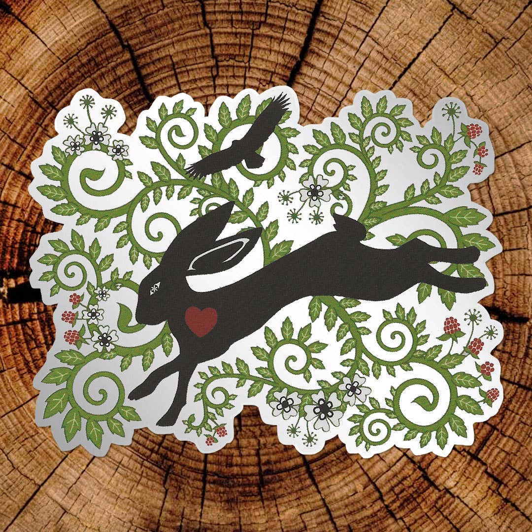 Hawk & Hare Matte Mirror PVC-Free Sticker