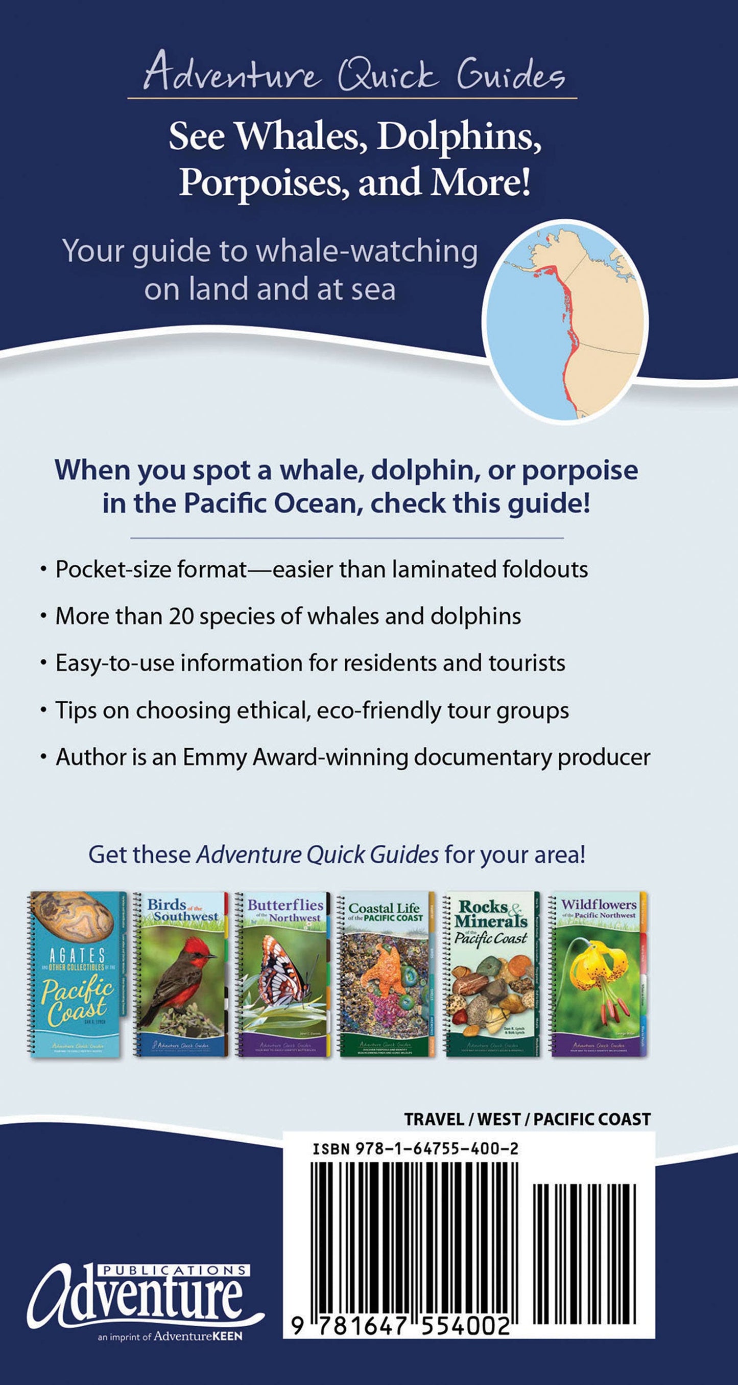 Whale-Watching on the Pacific Coast: Easily Identify Whales, Dolphins, and Other Marine Mammals: Easily Identify Whales, Dolphins, and Other Marine Mammals
