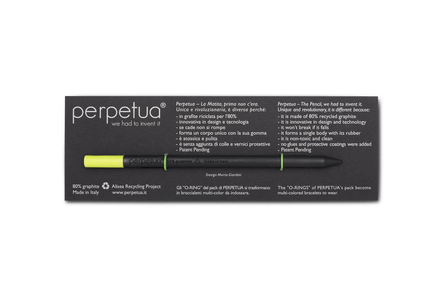 Perpetua - Recycled Graphite Pencils