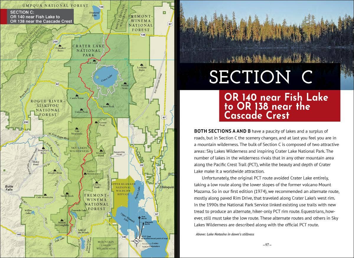 Pacific Crest Trail: Oregon & Washington: From the California Border to Canada (Revised): From the California Border to Canada