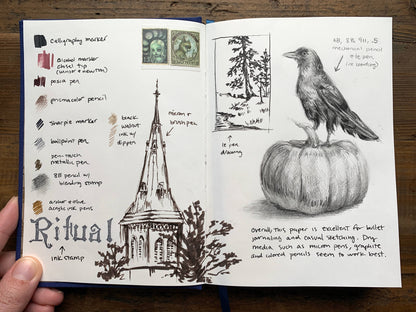 The Astronomer Silver-Blank Notebook