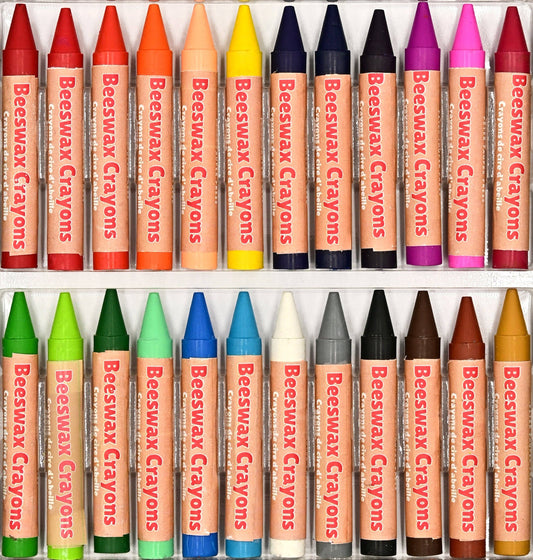 Studio Series Junior Beeswax Crayons (Set of 24 Colors)