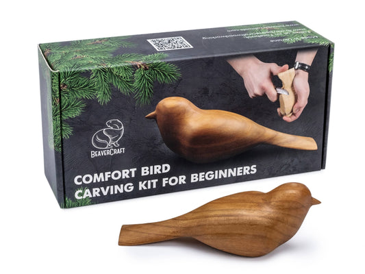 Comfort Bird Carving Whittling Starter Kit
