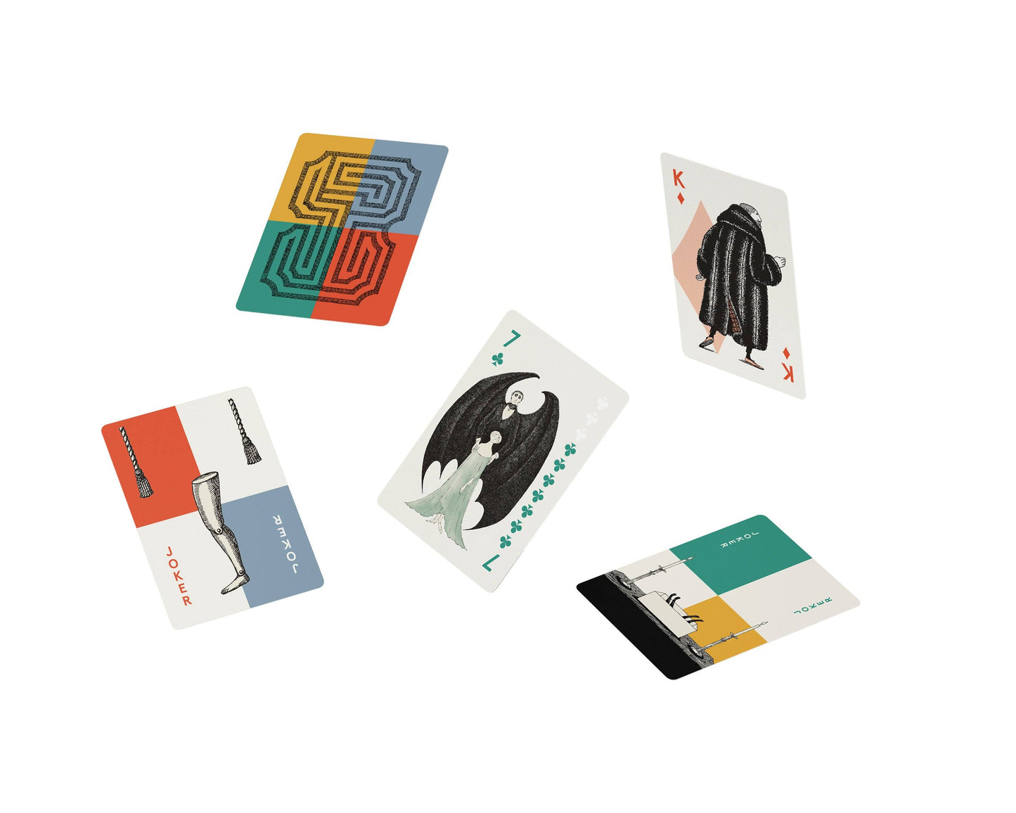 Edward Gorey: A Ghastly Deck of Playing Cards
