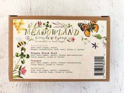 SWEET BIRD Collection Simple Syrup by Meadowland Syrup