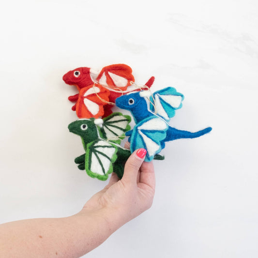 Dragon Felt Ornament
