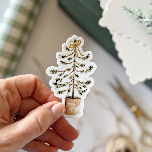 Christmas Tree Sticker by Emily Lex