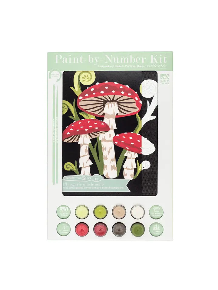 Paint-By-Number Kit by Elle Crée (She Creates)