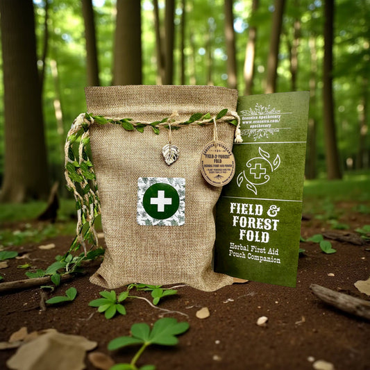 Field & Forest Fold Herbal First Aid Kit, Made by Ecozoica Apothecary