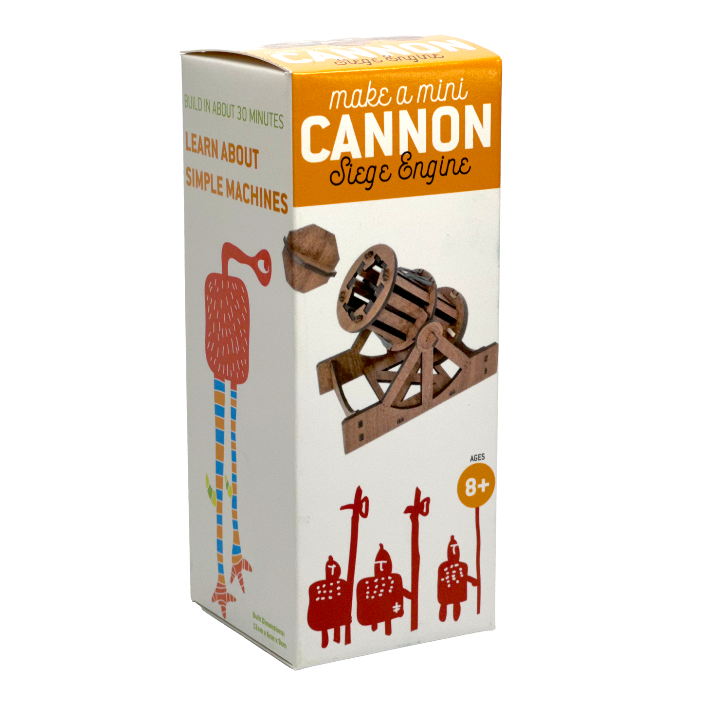 Mini Cannon: Wooden Siege Engine Engineering Model Building Kit