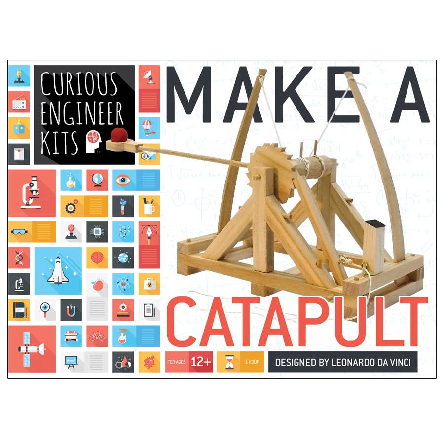 Make a Catapult Kit - Wooden Engineering Model Building Kit