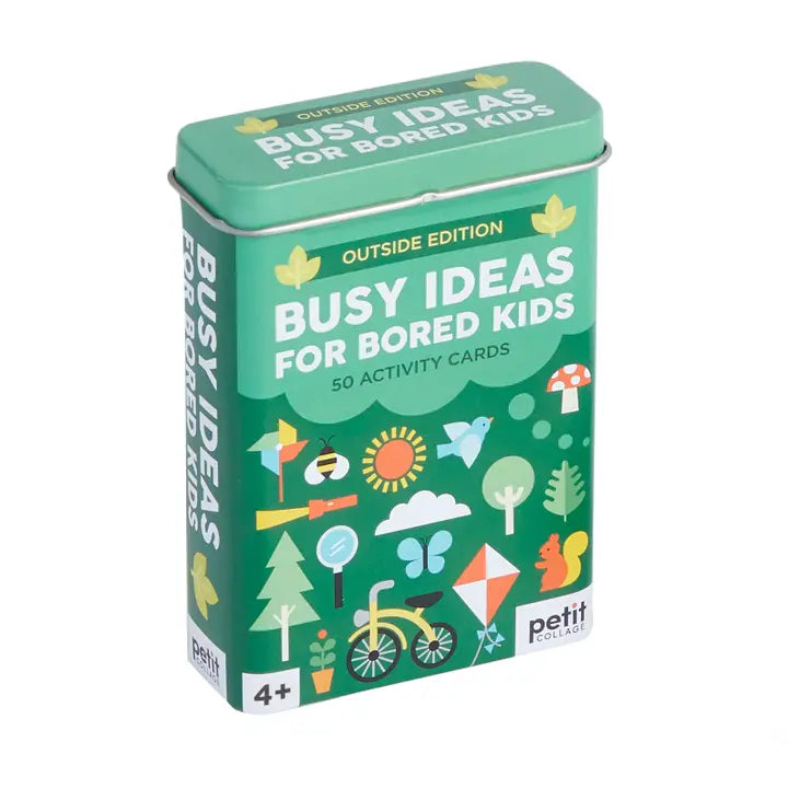 Busy Ideas for Bored Kids: 50 Activity Cards in Keepsake Tin