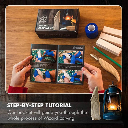 Wizard Carving Kit - Complete Starter Whittling Kit