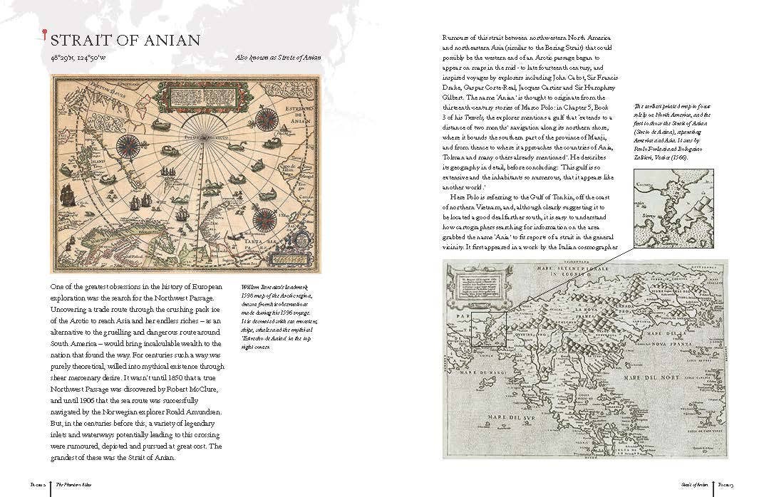 The Phantom Atlas: The Greatest Myths, Lies and Blunders on Maps by Edward Brooke-Hitching