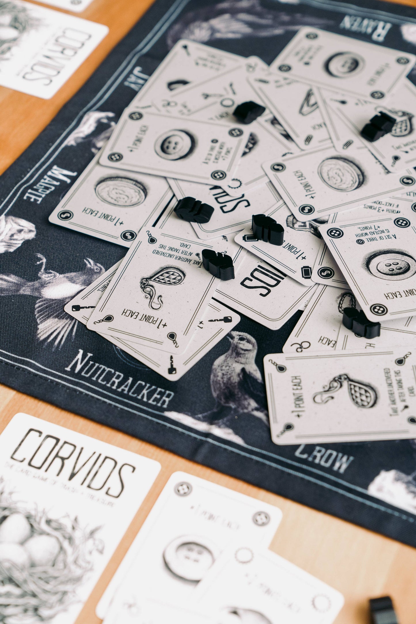Corvids: The Card Game of Trash + Treasure by Jasper Beatrix
