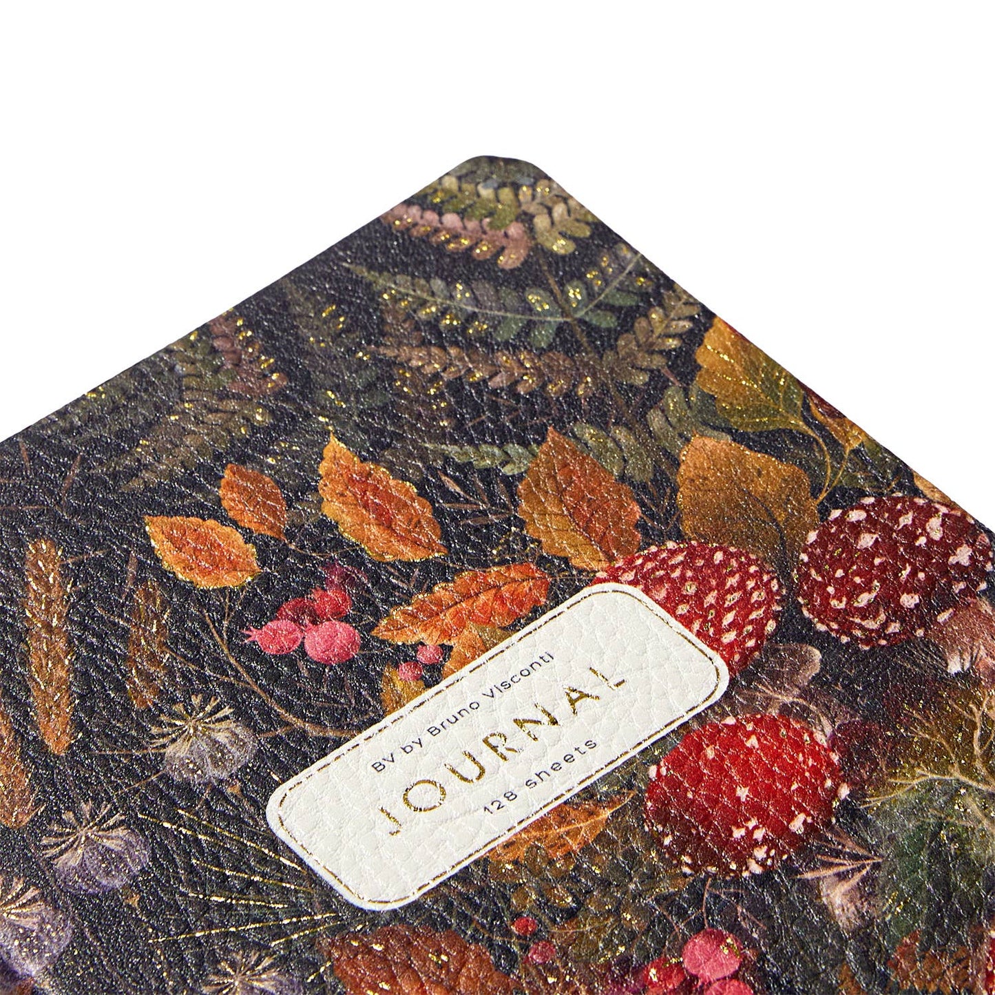 Bruno Visconti Vegan Leather Daily Planner - Forest Mushrooms