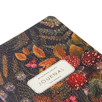 Bruno Visconti Vegan Leather Daily Planner - Forest Mushrooms