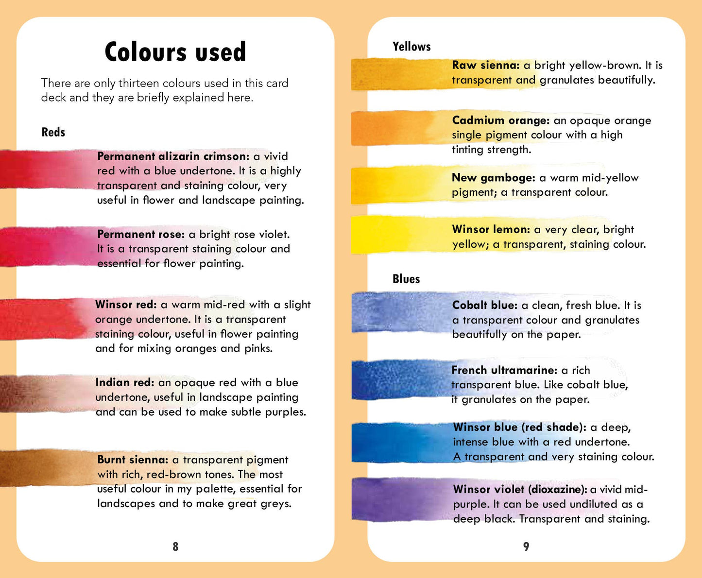 The Artist's Colour Mixing Card Deck: Watercolour: 500 Colour Mixes to Select and Paint