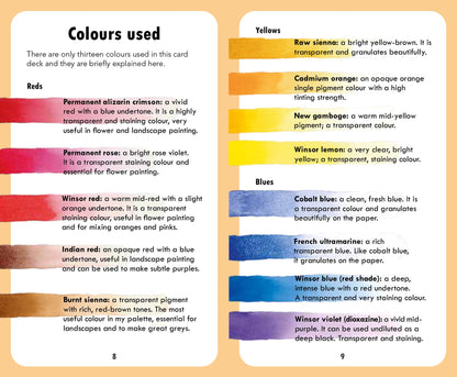 The Artist's Colour Mixing Card Deck: Watercolour: 500 Colour Mixes to Select and Paint