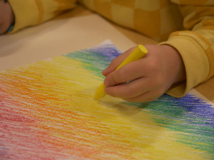 FILANA Organic Beeswax Stick Crayons: 12 Classic Colors