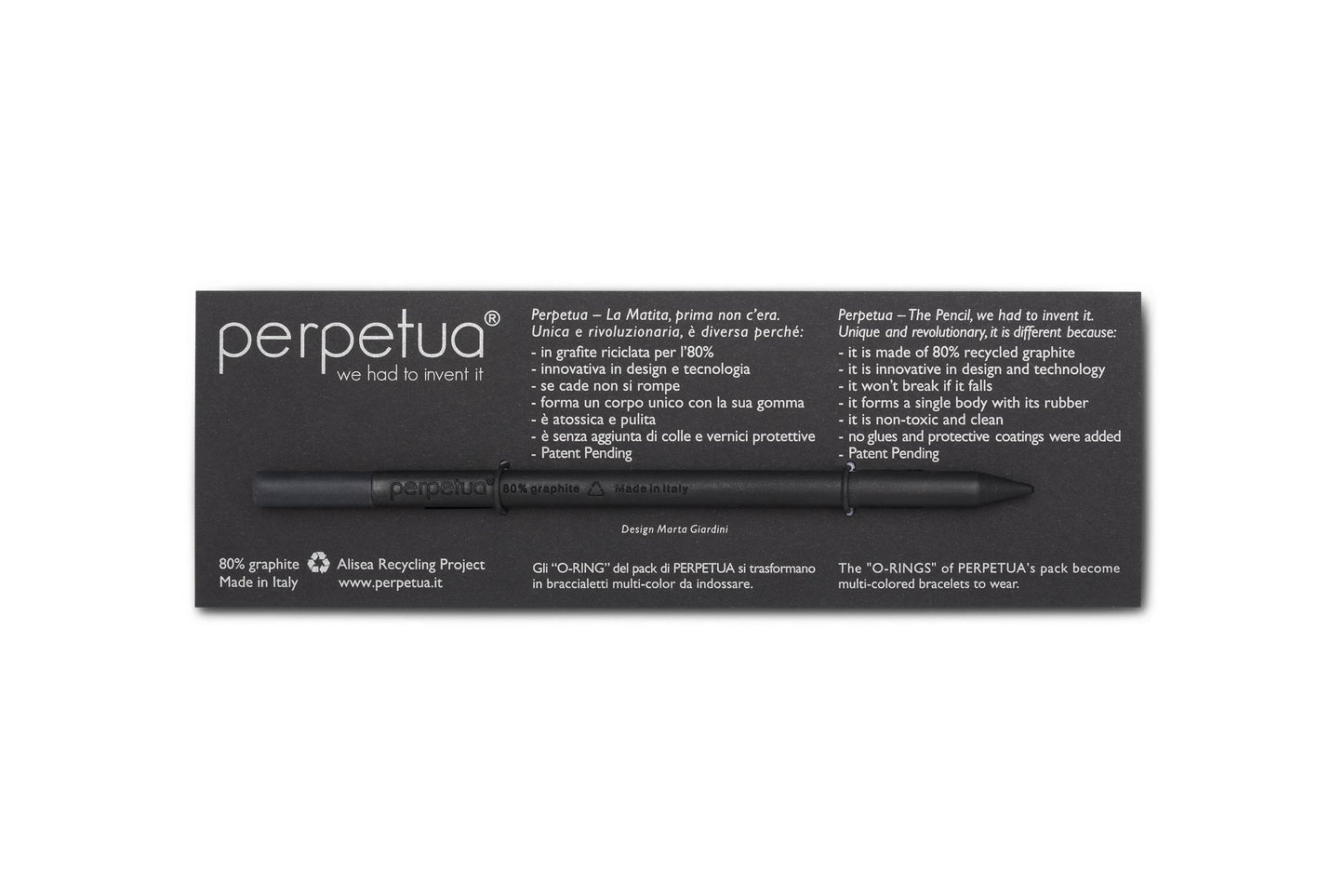 Perpetua - Recycled Graphite Pencils