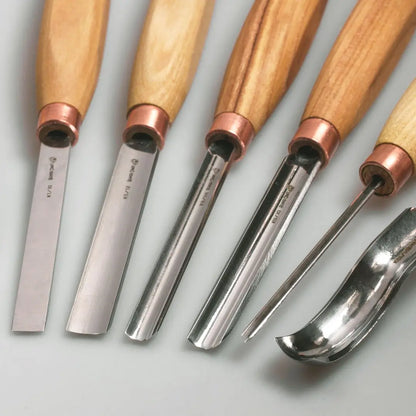 Wood Carving Set of 7 Chisels by BeaverCraft