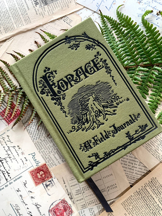 GREEN Foraging A6 field journal