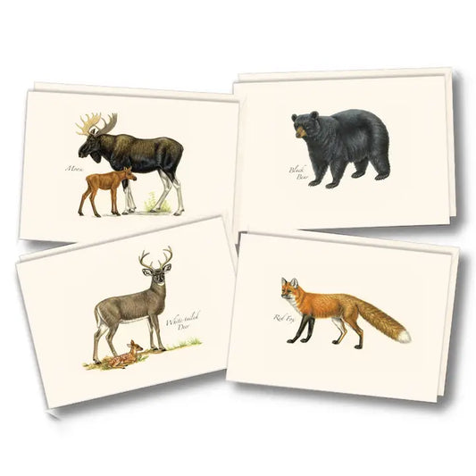 Mammals Assortment Notecard Set