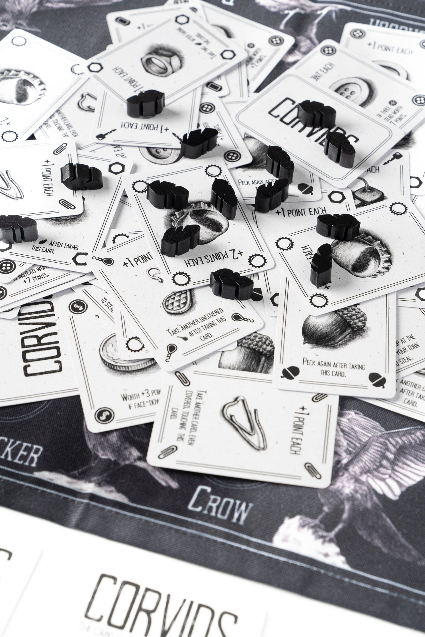 Corvids: The Card Game of Trash + Treasure by Jasper Beatrix
