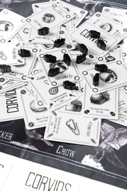 Corvids: The Card Game of Trash + Treasure by Jasper Beatrix