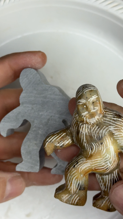 Bigfoot Soapstone Carving Kit