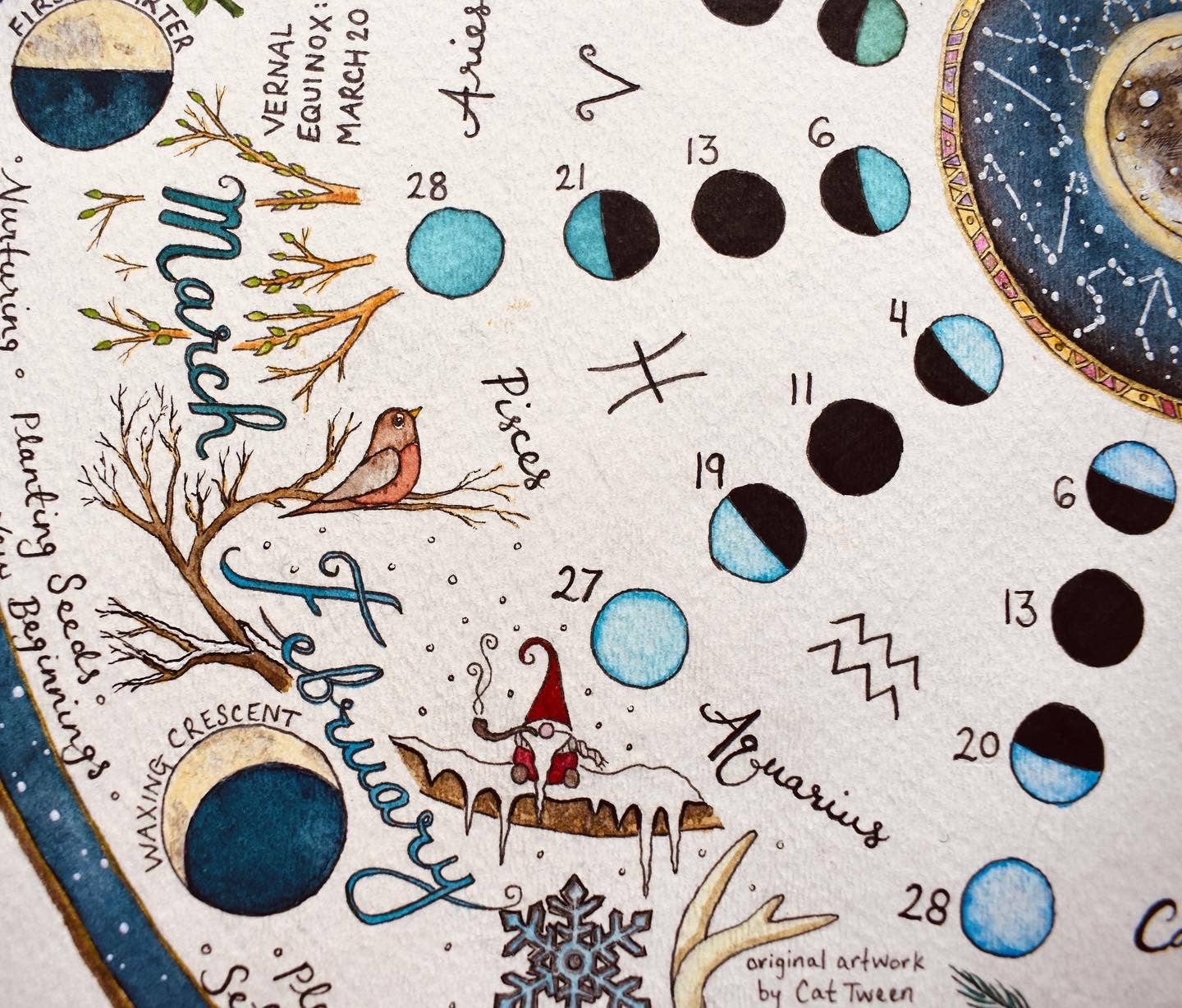 2026 Lunar Calendar | Wheel of the Year