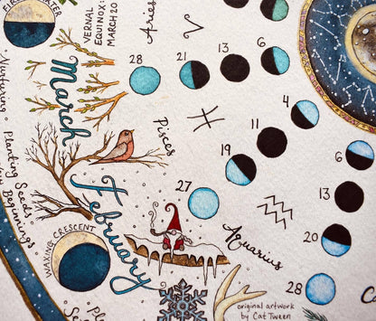 2026 Lunar Calendar | Wheel of the Year