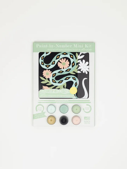 Mini Paint-By-Number Kit by Elle Crée (She Creates)